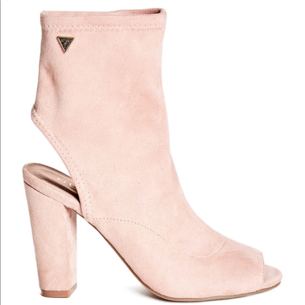 GUESS Pink Dorrell booties